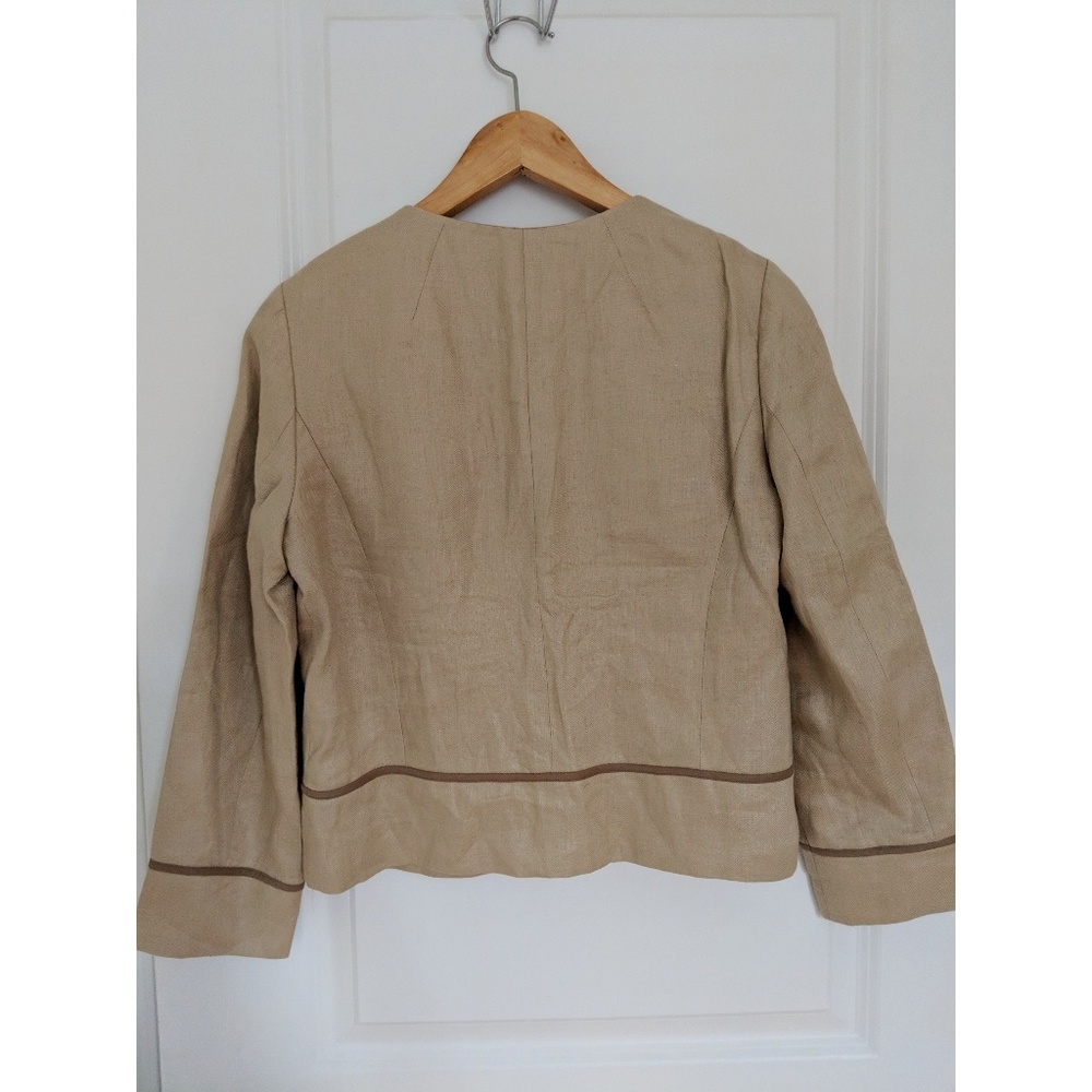 NWT J-Crew Linen Jacket - Picture 6 of 6